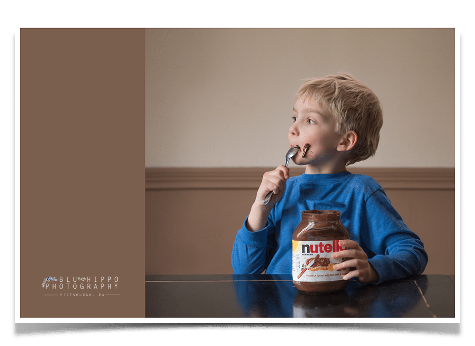 Nutella Pittsburgh NewbornMaternityBabyFamilyChildren's Photographer
